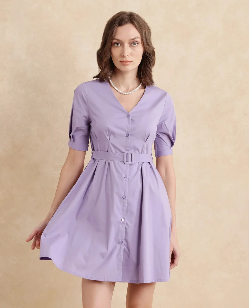 Rareism Women's A-Line Mini Dress