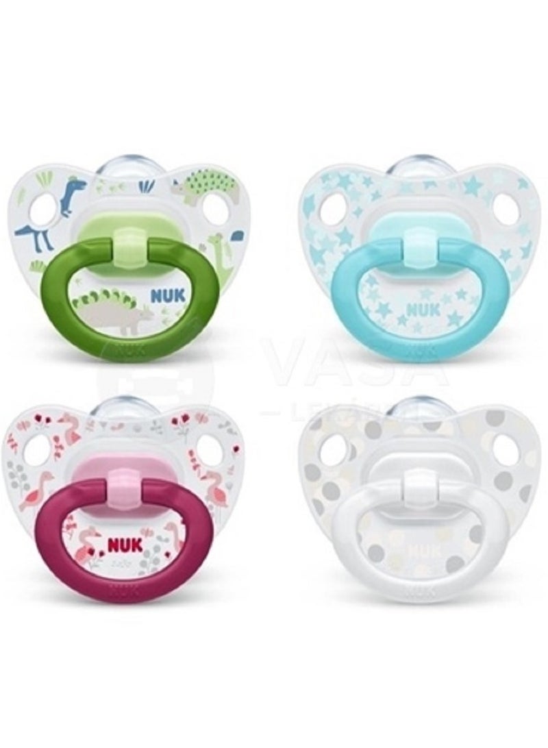 NUK Happy Days Silicone Soother, 0-6m Pack of 1 - Image 3