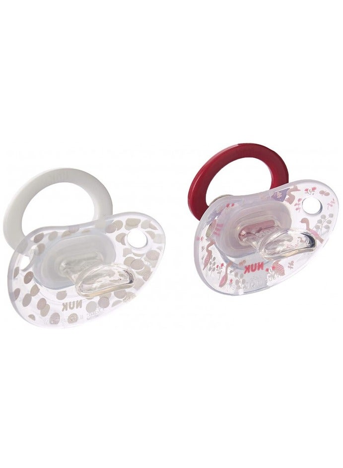 NUK Happy Days Silicone Soother, 0-6m Pack of 1 - Image 2