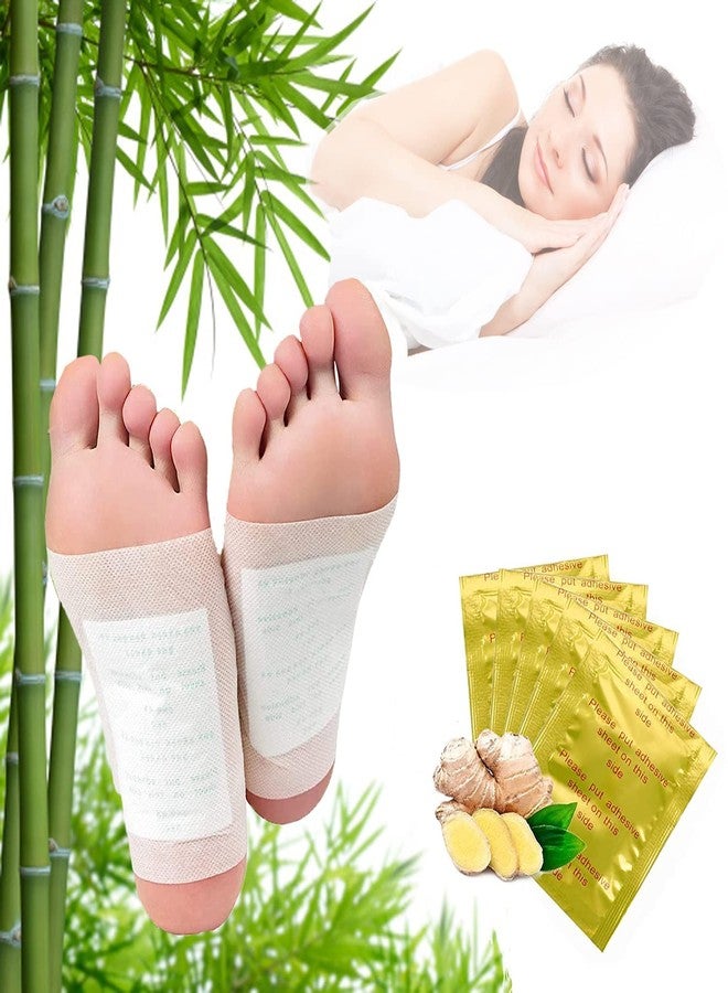HUBTURE Premium Detox Foot Pad | Foot Patches for Stress Relief Sleep| Cleansing Toxin Remover (Pack of 6) - Image 1