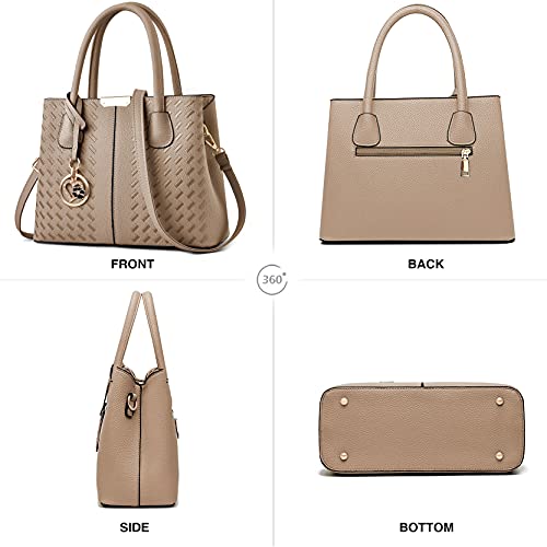 COCIFER Purses and Handbags for Women Shoulder Tote Bags Top Handle Satchel - Image 3