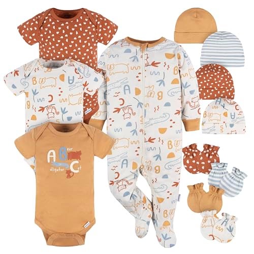 Gerber Baby Boys 12 Piece Layette Gift Set ABC 36 Months - Image 1