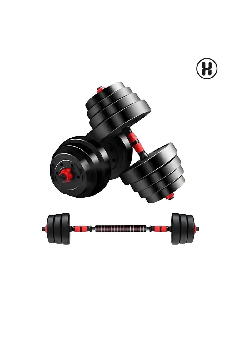 H PRO Pro Premium 20Kg Plastic Dumbbell Set |Versatile Strength Training Solution - Image 1