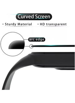 Generic ELMO3EZZ Screen Protector Compatible with Huawei Band 7 Watch, 3D Soft Curved Edge Protection Film [Anti-Scratch] [Bubble Free] [Extremely Shatter-Resistant] [Highly Sensitive] (Not Glass)  - Image 3