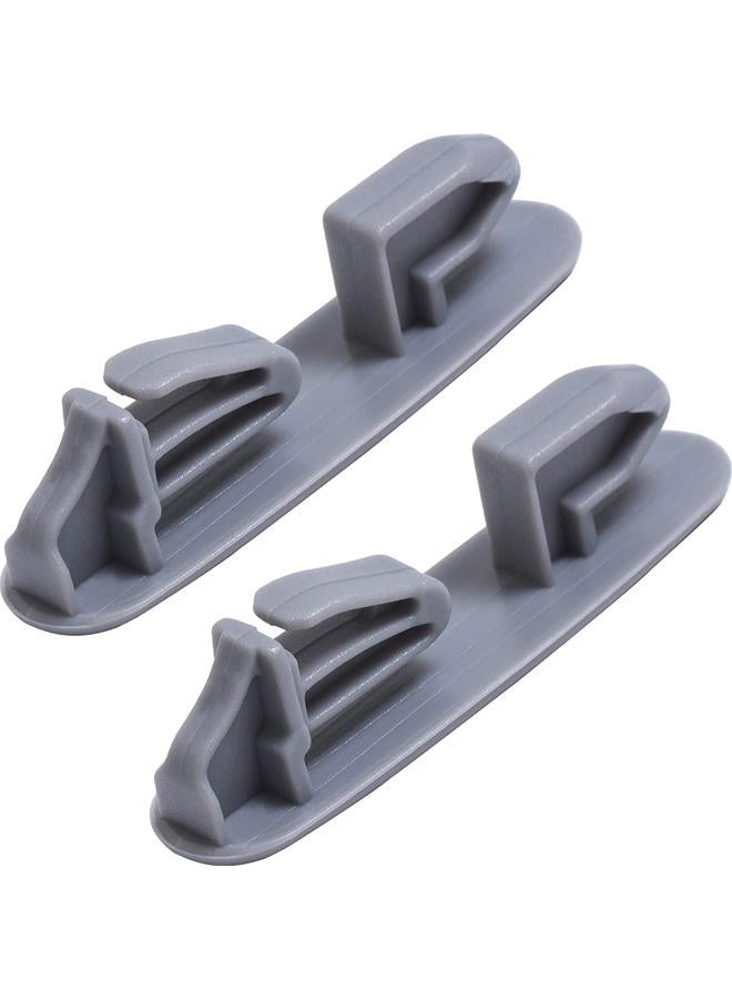 Seentech WP8565925 Dishwasher Dishrack Slide Rail - Compatible With Whirlpool & Kenmore Dishwashers - Repalces: AP6013365, 8270105, 8524581, 8524582, 8565920, 8565925, W10082860, WP8565925VP - Pack of 2 - Image 1