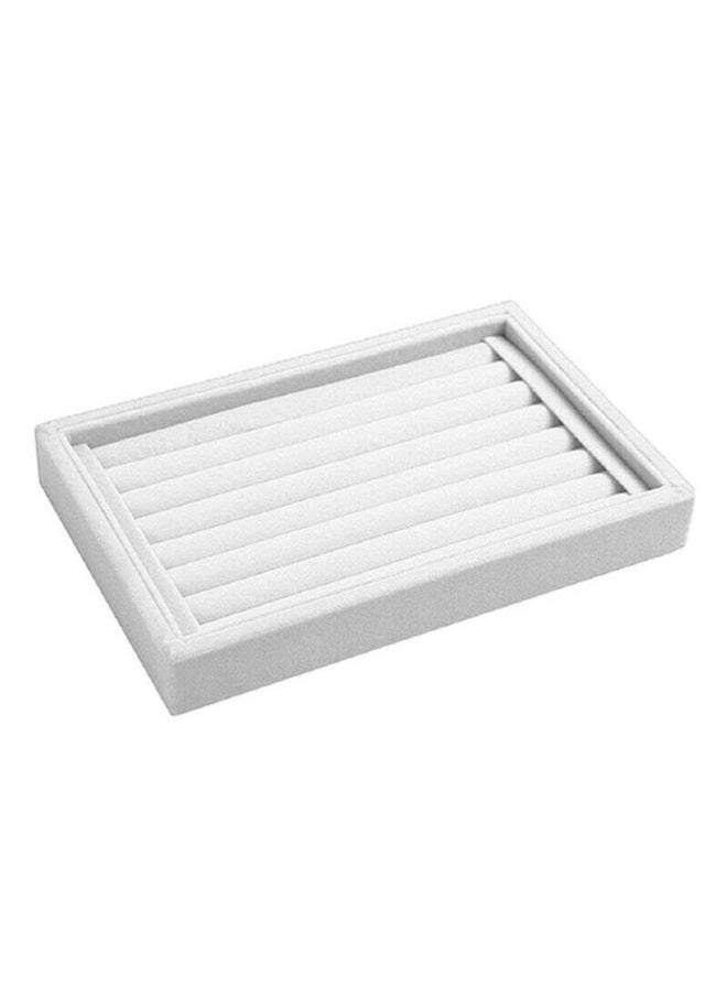 NIBEMINENT - Full Velvet Ring Earrings Display Tray - Image 1