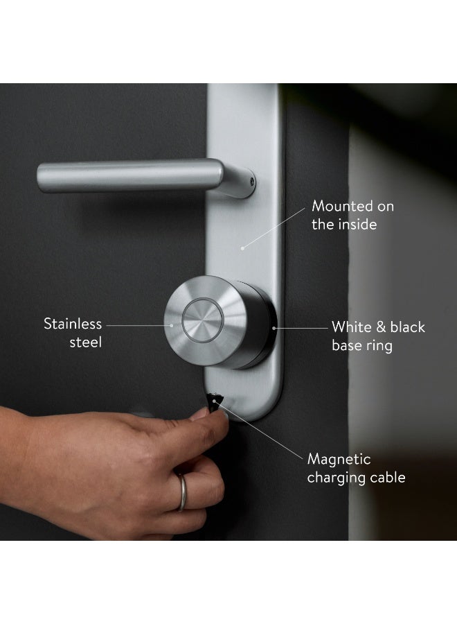 Nuki Smart Lock Ultra Electronic Door Lock with Integrated Universal Cylinder - Image 2
