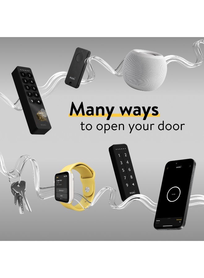 Nuki Smart Lock Ultra Electronic Door Lock with Integrated Universal Cylinder - Image 5