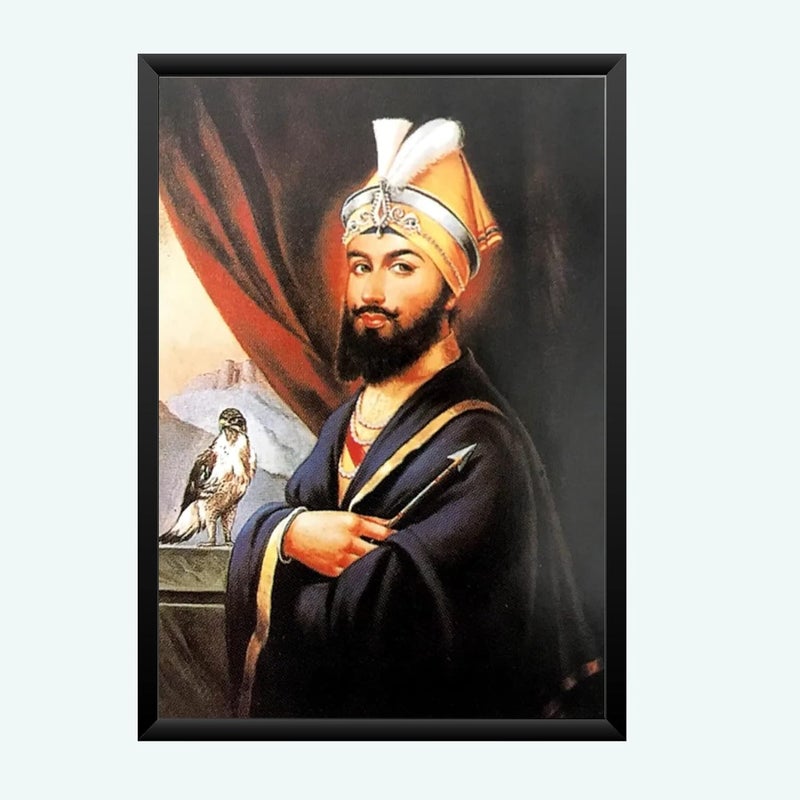NOKKES Shree Guru Gobind Singh Ji Gurudwara Wall Photo Frame For And Wall Decoration Wall Photo Frame Size 5X7 Inch_18  - Image 1