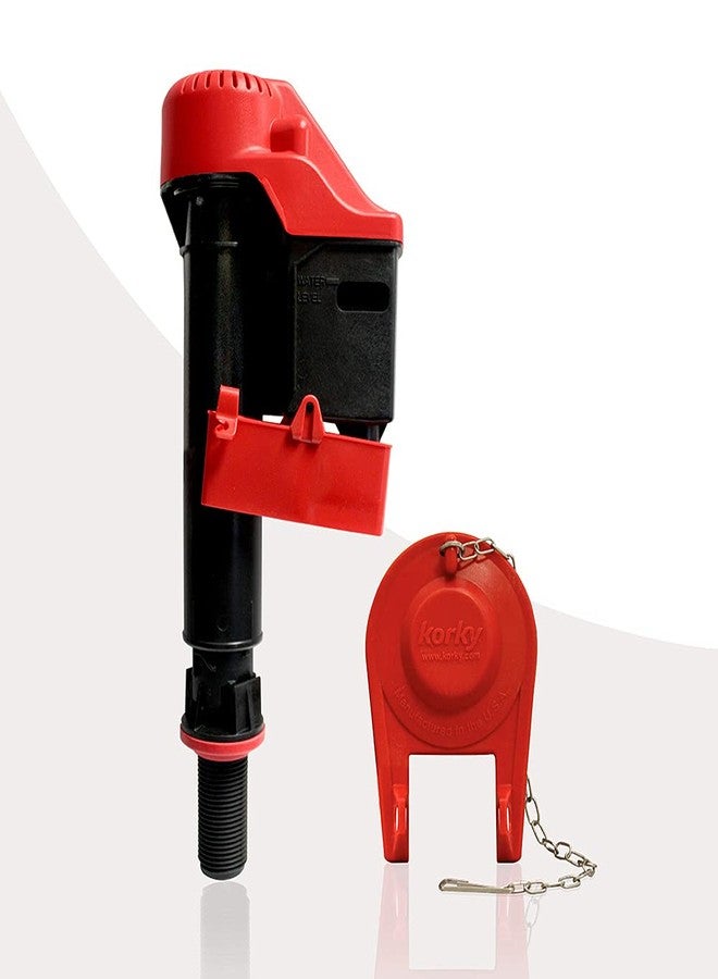Korky Smart Toilet Fill Valve and Toilet Flapper - Eco-Friendly Saves Water and Money, Made in USA - Image 1