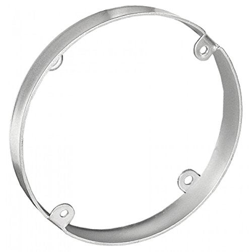 Garvin 2 Pcs, 4 in. Round Pan Box Extension Ring, 1/2 in. Deep, Zinc Plated Steel Used to Mount Ceiling & Wall Lighting Fixtures to Provide Additional Wire Capacity - Image 2