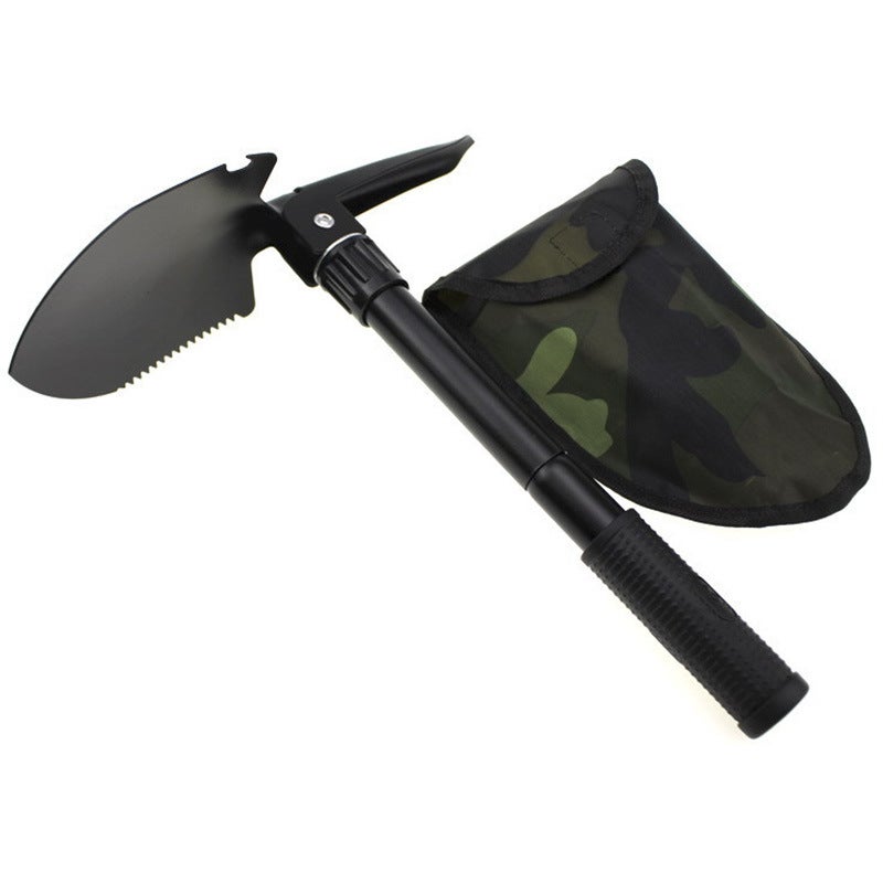 New Store Welfare Outdoor Shovel - Multi-Functional Folding Military Shovel for Camping, Car Emergency &  More - Image 4