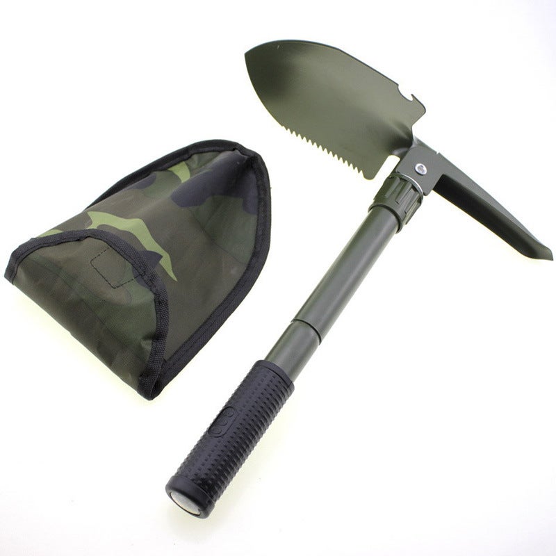 New Store Welfare Outdoor Shovel - Multi-Functional Folding Military Shovel for Camping, Car Emergency &  More - Image 1
