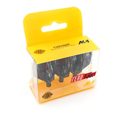 CUESOUL TERO AK4 Dart Flights Standard Shape,Peking Opera Design,Set of 3 pcs - Image 5