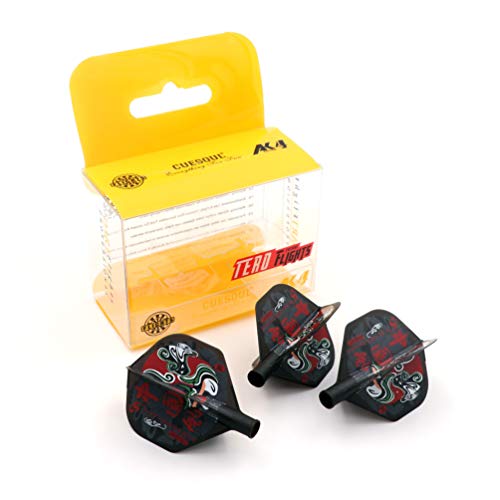 CUESOUL TERO AK4 Dart Flights Standard Shape,Peking Opera Design,Set of 3 pcs - Image 1