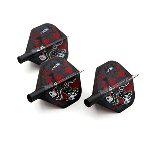 CUESOUL TERO AK4 Dart Flights Standard Shape,Peking Opera Design,Set of 3 pcs - Image 3