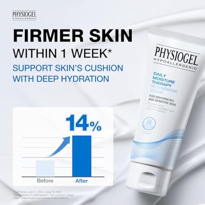 PHYSIOGEL Facial Moisturizer, Provides 120-hour Lasting Hydration Korean Skin care, Fragrance Free, Strengthens Skin Barrier, Lightweight Cream for Sensitive Skin, Ceramide, Squalane, 1.7 fl.oz - Image 5