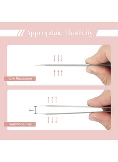 Eyelash Extension Tweezers For Lash Extensions Stainless Steel Lash Tweezers For Eyelash Extensions Isolation Volume Lash Tweezerssilver(Boot Lash Tweezers) - pzsku/Z69A0367D9012335E8401Z/45/_/1707974592/5357433c-0bcc-4ff7-a731-247a8b865841