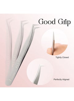 Eyelash Extension Tweezers For Lash Extensions Stainless Steel Lash Tweezers For Eyelash Extensions Isolation Volume Lash Tweezerssilver(Boot Lash Tweezers) - pzsku/Z69A0367D9012335E8401Z/45/_/1707974602/989c2f59-c0bf-4a19-a348-97acc4ec40e6