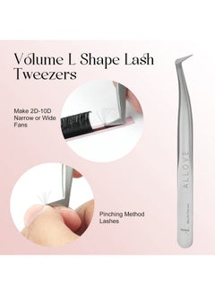 Eyelash Extension Tweezers For Lash Extensions Stainless Steel Lash Tweezers For Eyelash Extensions Isolation Volume Lash Tweezerssilver(Boot Lash Tweezers) - pzsku/Z69A0367D9012335E8401Z/45/_/1707974605/04d5ced3-90da-47c7-84e2-196d84939e0b