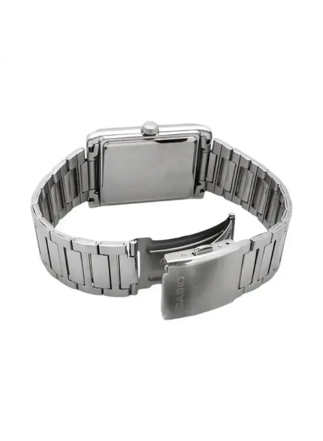 CASIO Analog Men’s Watch MTP-B215D-1AVDF, 26mm Black Dial, Stainless Steel Case & Bracelet, 50 m WR - Image 2
