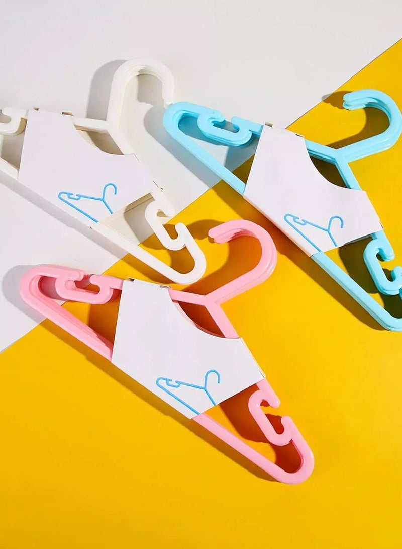5pcs Plain Random Color Clothes Hanger  - Image 5
