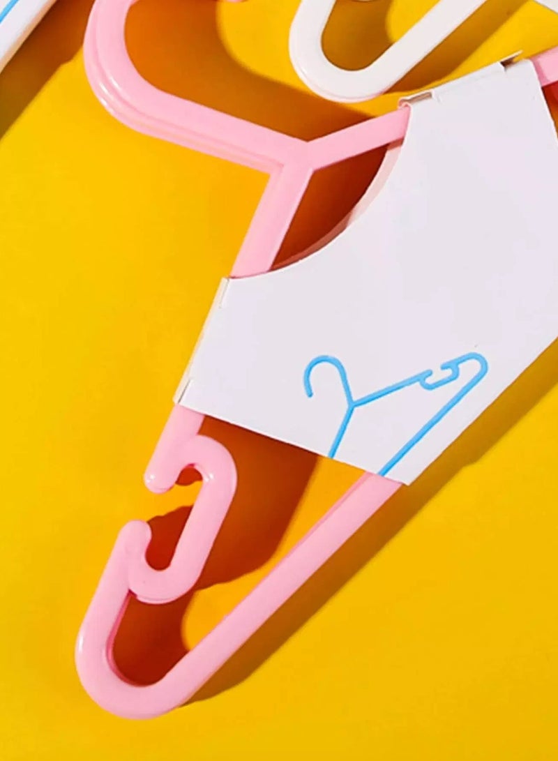 5pcs Plain Random Color Clothes Hanger  - Image 4