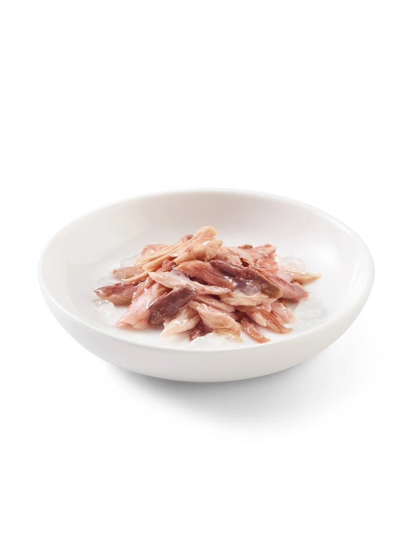 Schesir Complete & Balanced Nutrition Wet Cat Food in Jelly Can- Tuna With Beef 140g [MOQ:8pcs] - Image 3