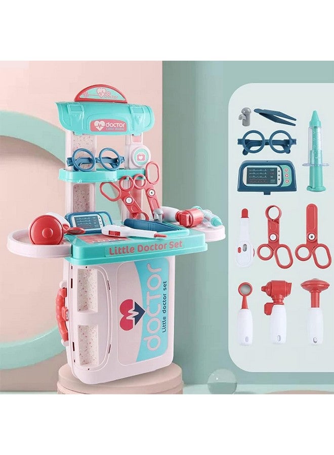 Goyal's Doctor Play Set for Kids 3 in 1 Carry Along Pretend Role Play Toy Made in India Portable Learning Toy for Kids Boys (Multicolor) - Image 5