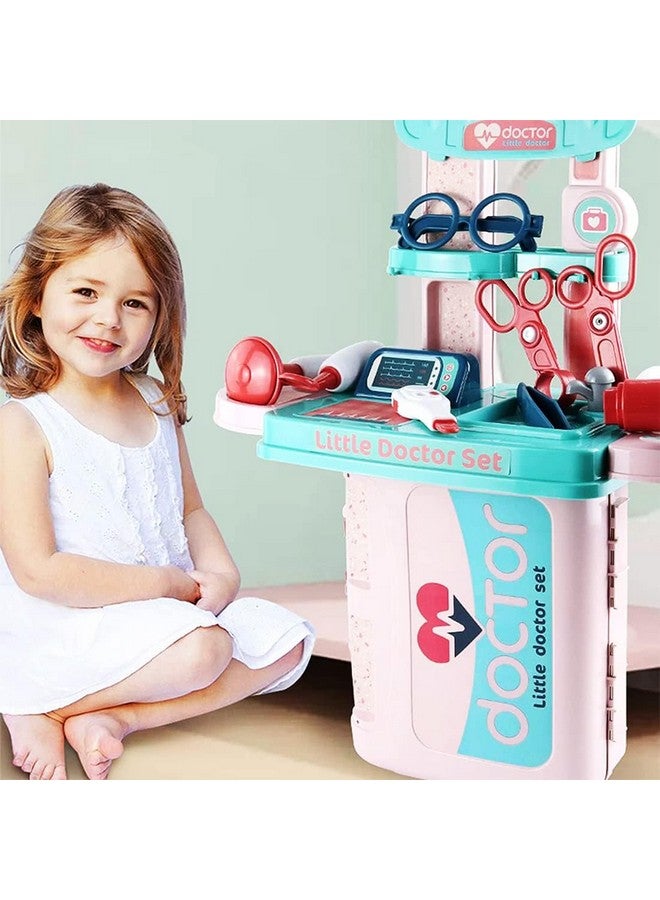Goyal's Doctor Play Set for Kids 3 in 1 Carry Along Pretend Role Play Toy Made in India Portable Learning Toy for Kids Boys (Multicolor) - Image 2