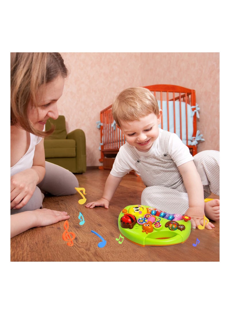 Y&D Baby Piano Toys Musical Toys, for 6 to 12 Months Toddler Music Light Up Infant Educational Sensory Toy Babies 3-6 Early Learning baby Game  - Image 4