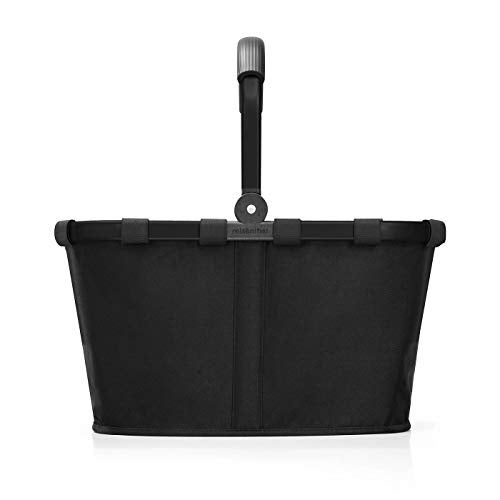reisenthel carrybag frame black/black - Sturdy shopping basket with plenty of storage space and practical inner pocket - water-repellent - Image 3