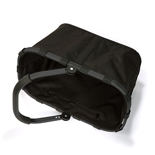 reisenthel carrybag frame black/black - Sturdy shopping basket with plenty of storage space and practical inner pocket - water-repellent - Image 4