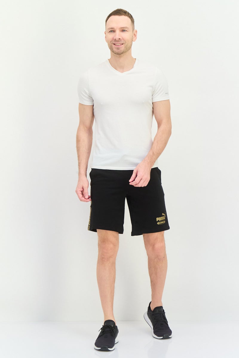 PUMA شورتات رياضية للرجال، مناسبة، خارجية، سوداء - Image 4