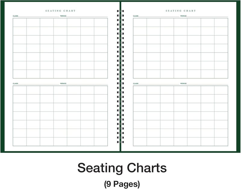 WARD Combination 9-10 Week Class Record + 6 Period Lesson Plan Book - Image 4