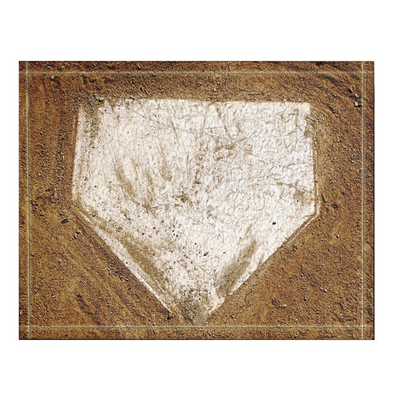 NYMB Baseball on The Wooden Bath Rug, Non-Slip Floor Entryways Outdoor Indoor Front Door Mat,Bath Mat Bathroom Rugs, (15.7X23.6in) - Image 2