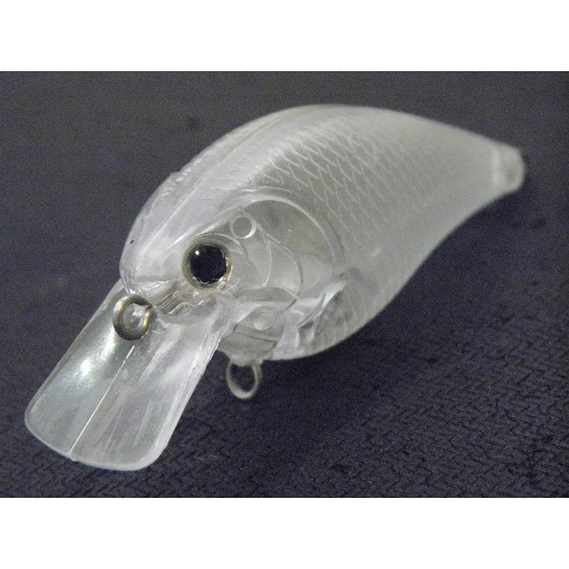 wLure 10 Blank Unpainted Crankbait Wide Wobble Slow Floating 1.5 Model Fishing Lures with Free Eyes UPHC15 - Image 3