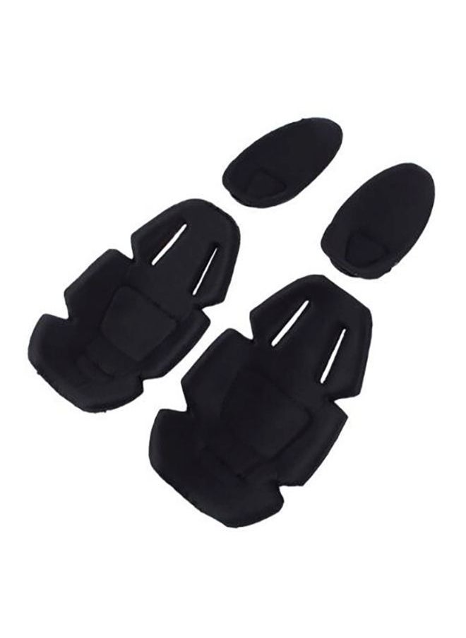 NIBEMINENT 4-Piece Knee And Elbow Pad Set 20x12x2centimeter  - Image 2