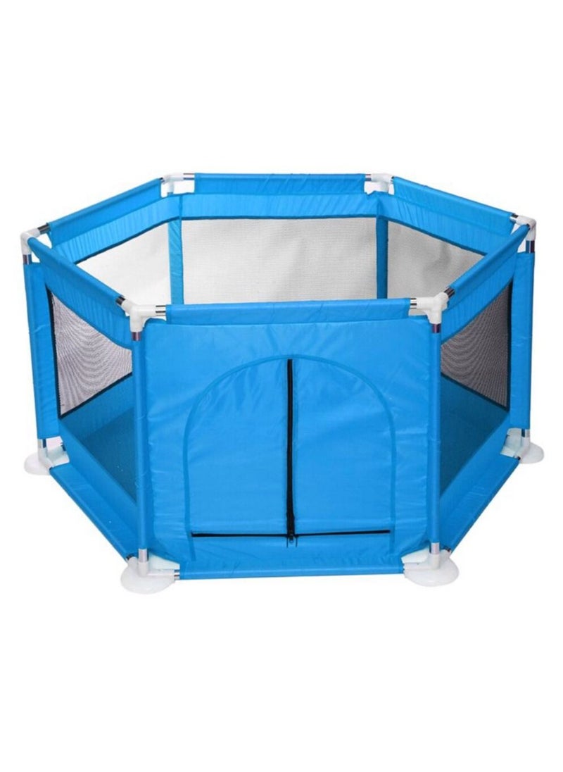 Pikkaboo - MyFunPlay Portable Playpen with 30 Free balls - Blue - Image 1