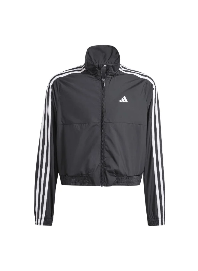 اديداس adidas Jg Tr-Es 3S Jk Black Training Jackets 5-6Y
