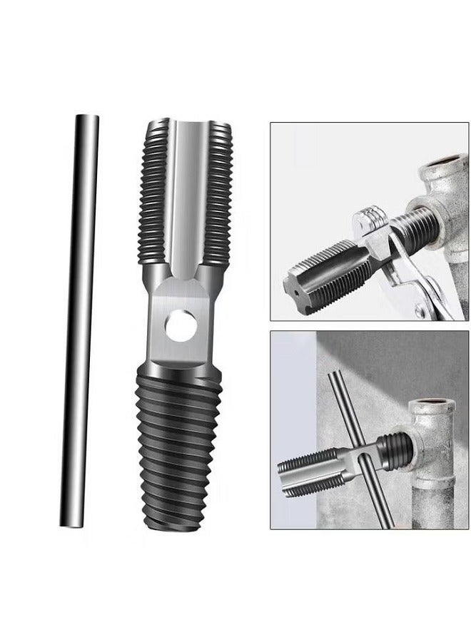 RENOVO Water Pipe Broken Dual Head Faucet Screw Extractor Removal Tool 3/4 - Image 2