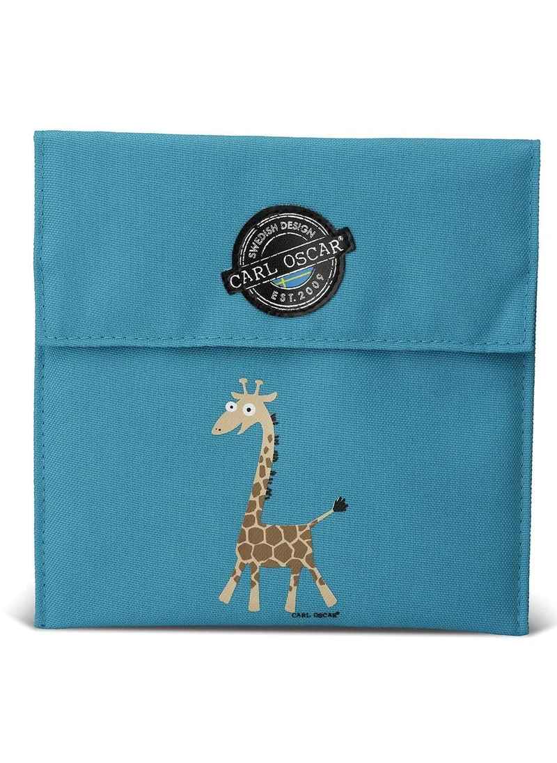 Carl Oscar Carl Oscar Sweden Pack N' Snack™ Sandwich Bag - Turquoise