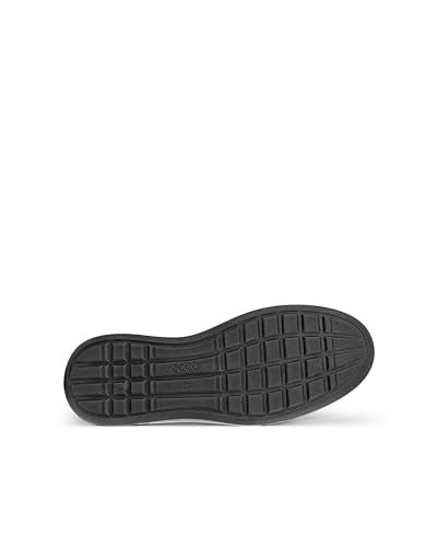 ECCO Men's Move Casual Lace Up Sneaker, Black/Magnet Suede, 8-8.5 - Image 4