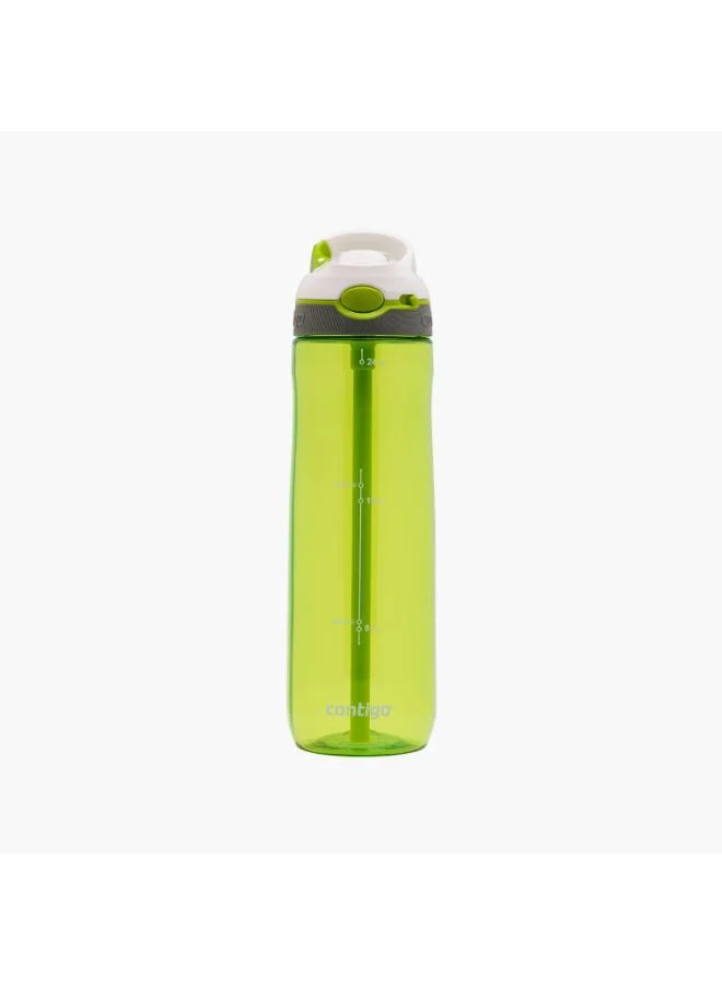 كونتيجو Contigo Plain Plastic Water Bottle with Straw and Leak Resistant Design - 720 ml