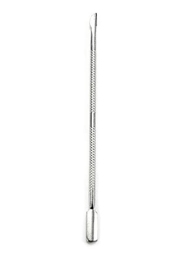 Sweetpea.Fx� 1pcs Nail Art Tools Stainless Steel Cuticle Pusher Double Head Spoon Remover Tools For Manicure Nail Art Care Pusher (#1) - Image 1