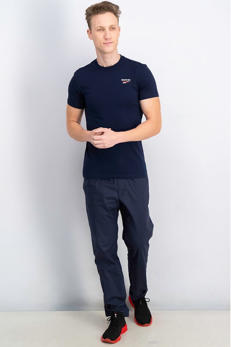 Reebok Men Sportswear Fit Short Sleeves Training T-shirt, Navy - Image 2
