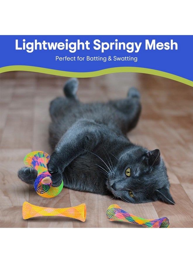 SPOT Kitty Fun Tubes Cat Toy | Bouncy Cat Toy with Catnip Inside for Cats and Kittens to Bite, Swat and Chase | Interactive Cat Toy | 3 Pieces - Image 4