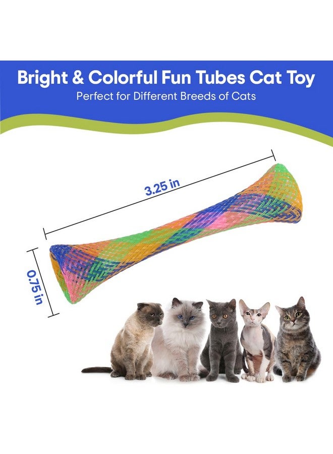 SPOT Kitty Fun Tubes Cat Toy | Bouncy Cat Toy with Catnip Inside for Cats and Kittens to Bite, Swat and Chase | Interactive Cat Toy | 3 Pieces - Image 5