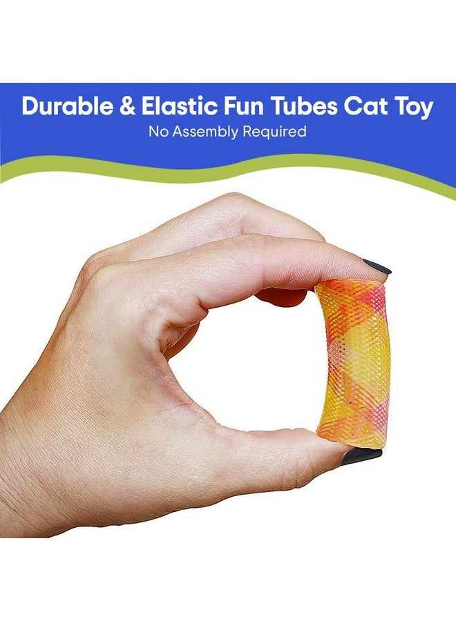 SPOT Kitty Fun Tubes Cat Toy | Bouncy Cat Toy with Catnip Inside for Cats and Kittens to Bite, Swat and Chase | Interactive Cat Toy | 3 Pieces - Image 3