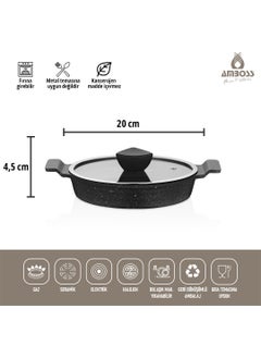 Astral Granite 6 Piece Cast Iron Pan (Omelette) Set with Glass Lid - pzsku/Z69A18B5F2EBAB5C55647Z/45/_/1725724728/a8d4d4fc-55e7-465f-af7c-809f628d1fe8